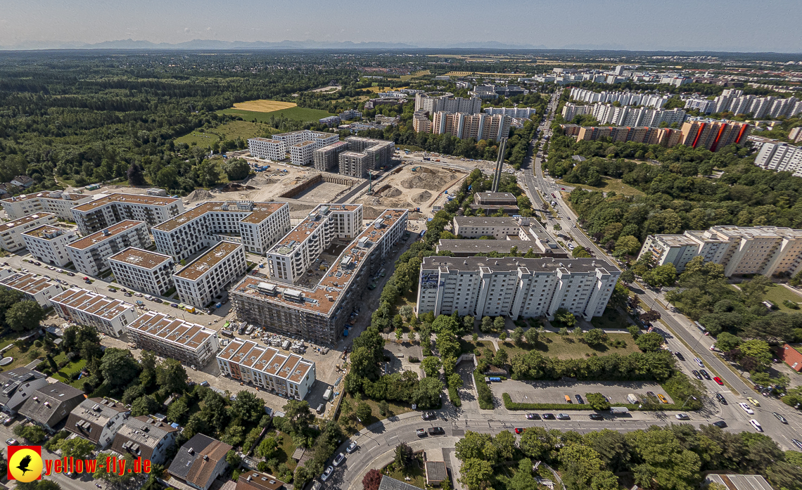 07.07.2023 - Baustelle Alexisqaurtier und Pandion Verde