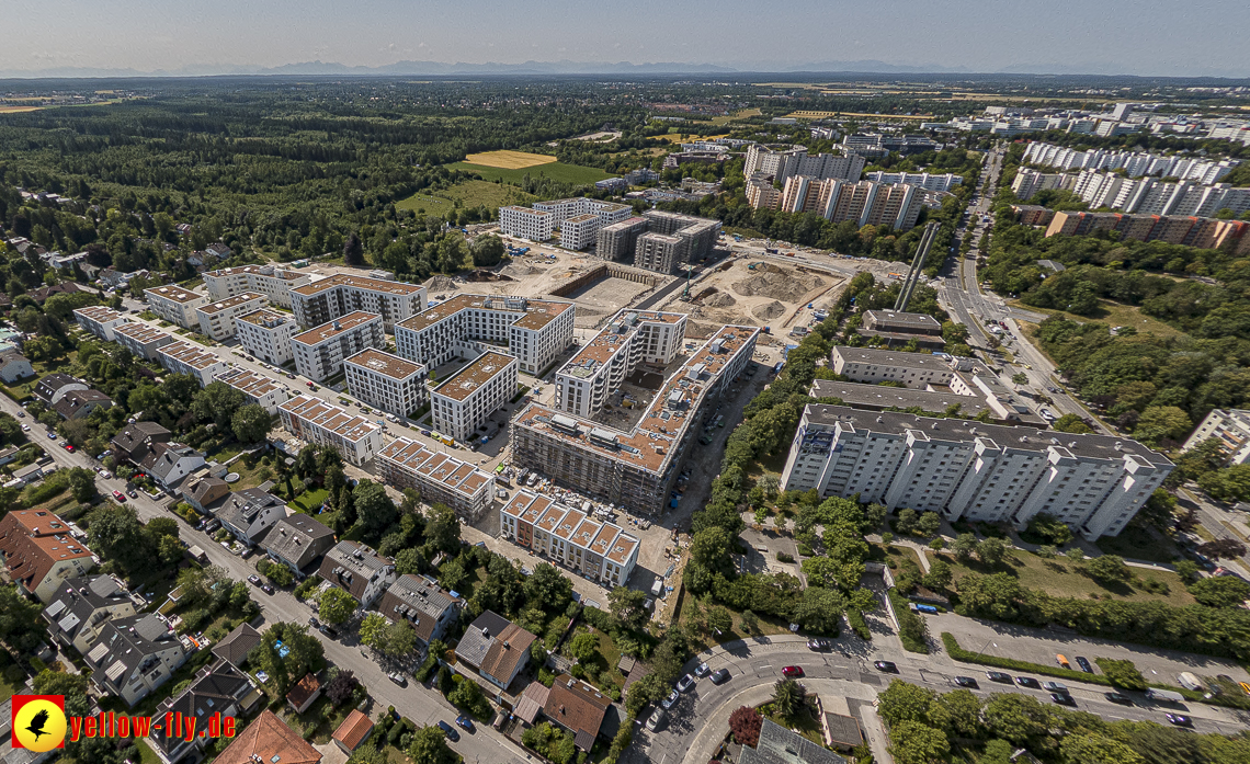 07.07.2023 - Baustelle Alexisqaurtier und Pandion Verde