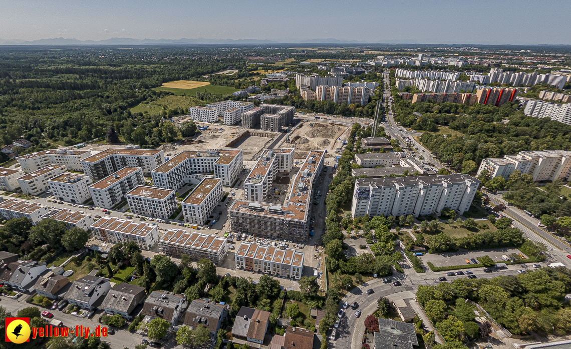 07.07.2023 - Baustelle Alexisqaurtier und Pandion Verde