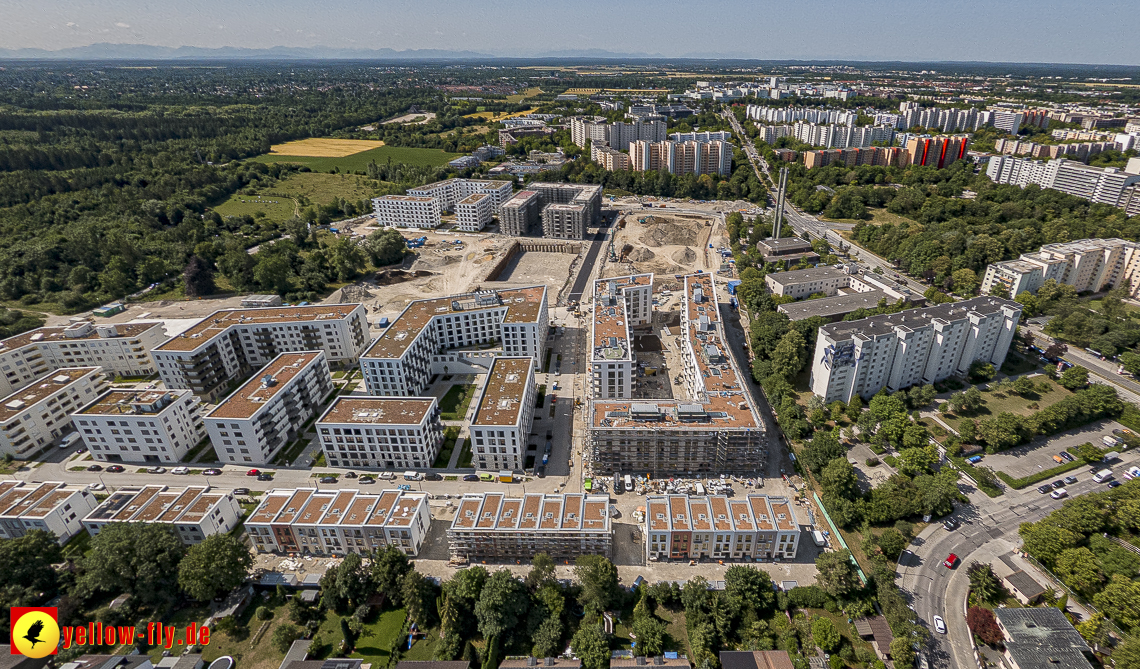 07.07.2023 - Baustelle Alexisqaurtier und Pandion Verde