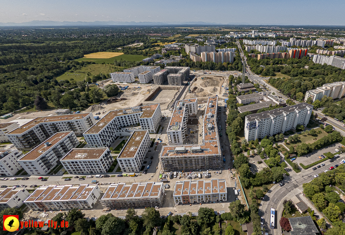 07.07.2023 - Baustelle Alexisqaurtier und Pandion Verde