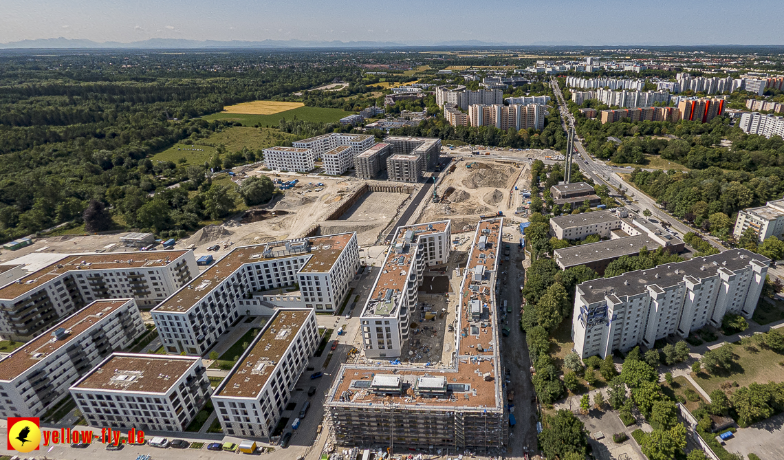 07.07.2023 - Baustelle Alexisqaurtier und Pandion Verde