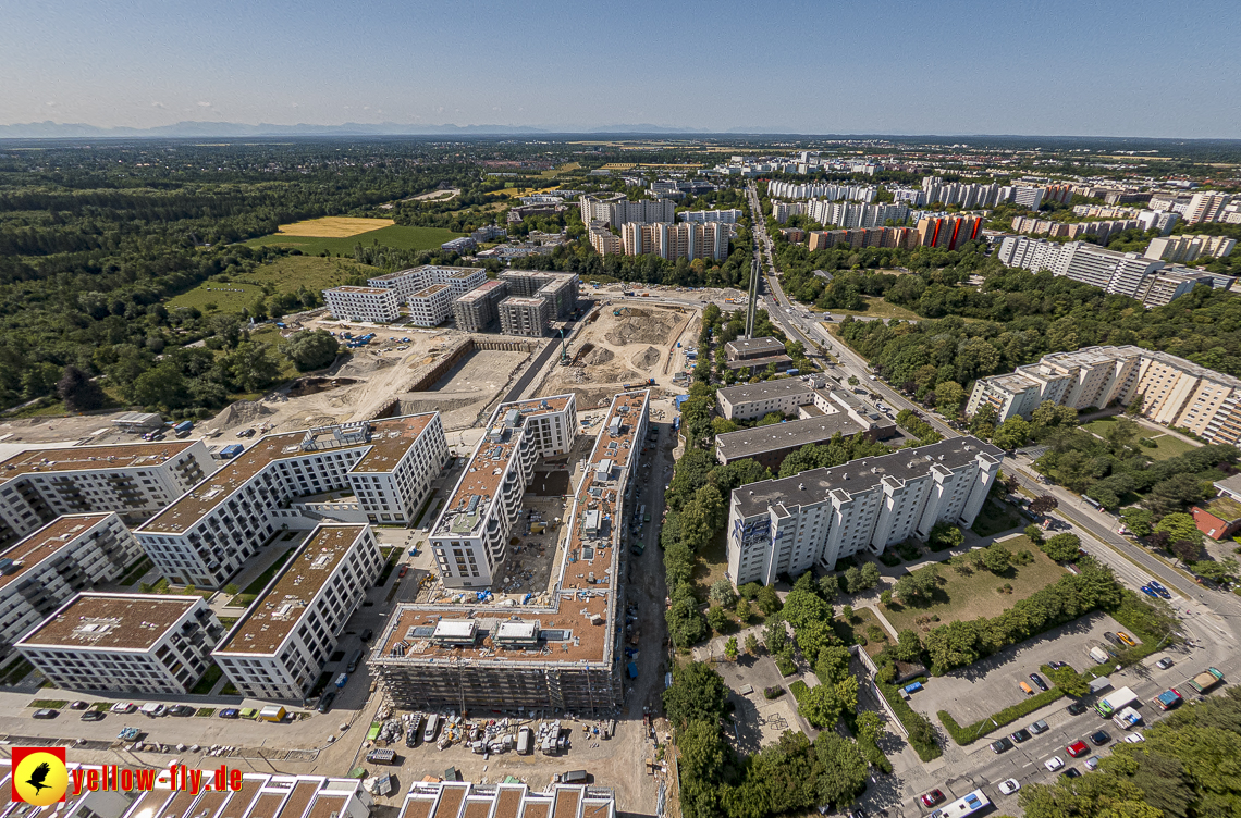 07.07.2023 - Baustelle Alexisqaurtier und Pandion Verde