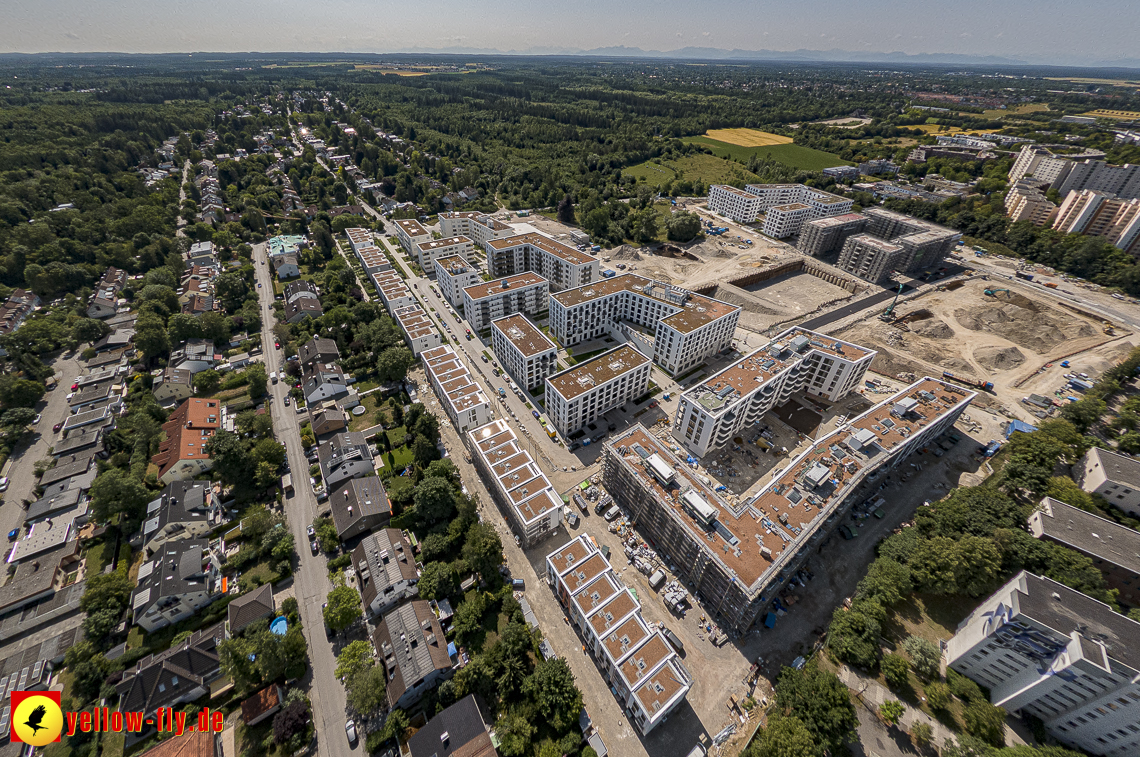 07.07.2023 - Baustelle Alexisqaurtier und Pandion Verde