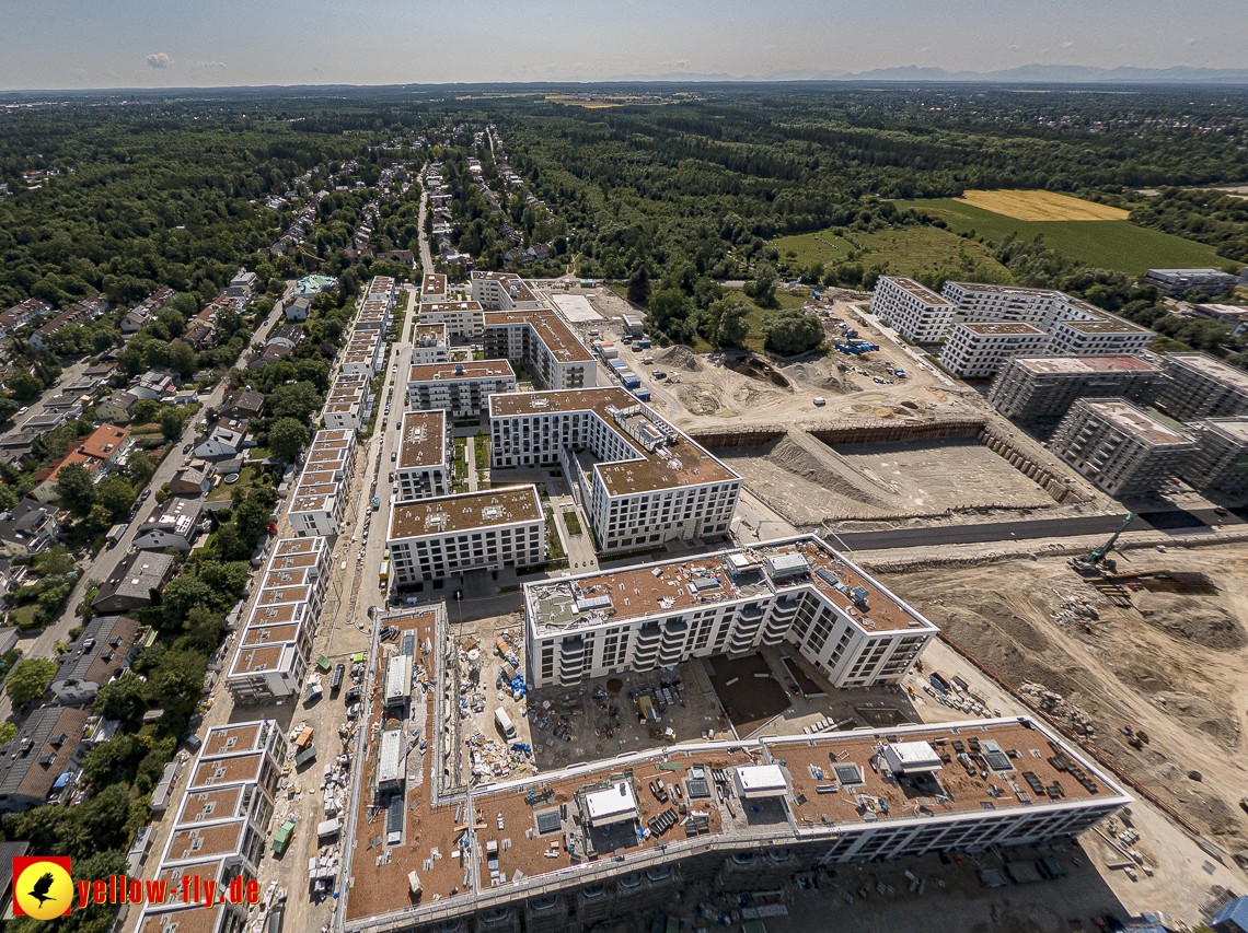 07.07.2023 - Baustelle Alexisqaurtier und Pandion Verde