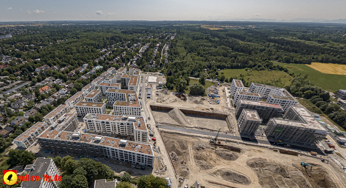 07.07.2023 - Baustelle Alexisqaurtier und Pandion Verde