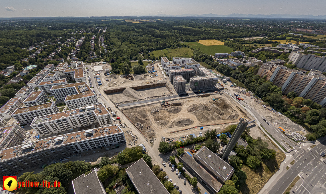 07.07.2023 - Baustelle Alexisqaurtier und Pandion Verde