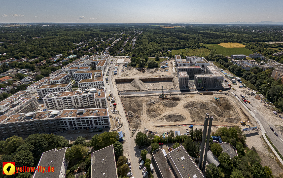 07.07.2023 - Baustelle Alexisqaurtier und Pandion Verde