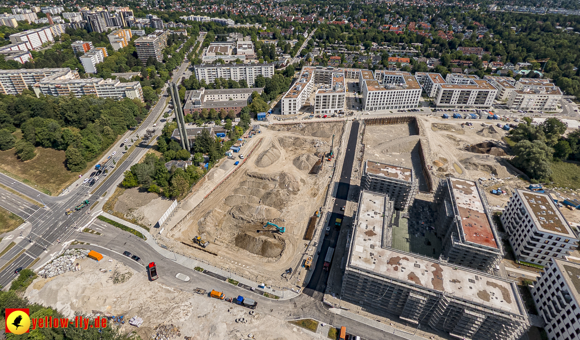 07.07.2023 - Baustelle Alexisqaurtier und Pandion Verde