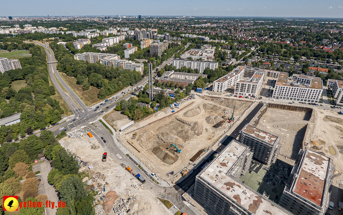07.07.2023 - Baustelle Alexisqaurtier und Pandion Verde