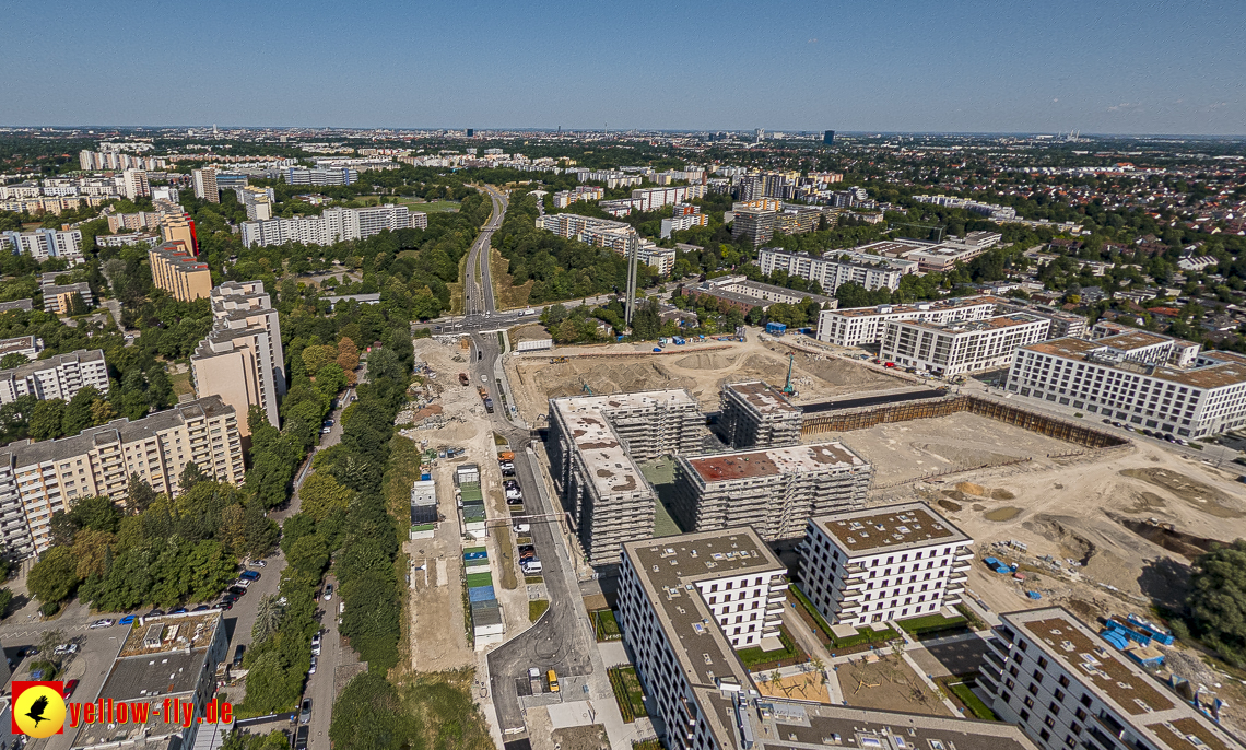 07.07.2023 - Baustelle Alexisqaurtier und Pandion Verde