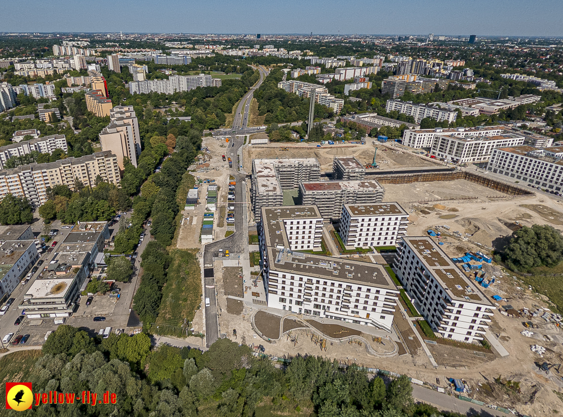 07.07.2023 - Baustelle Alexisqaurtier und Pandion Verde
