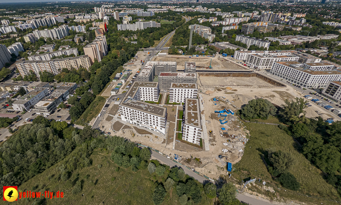 07.07.2023 - Baustelle Alexisqaurtier und Pandion Verde
