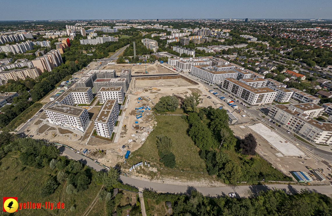 07.07.2023 - Baustelle Alexisqaurtier und Pandion Verde