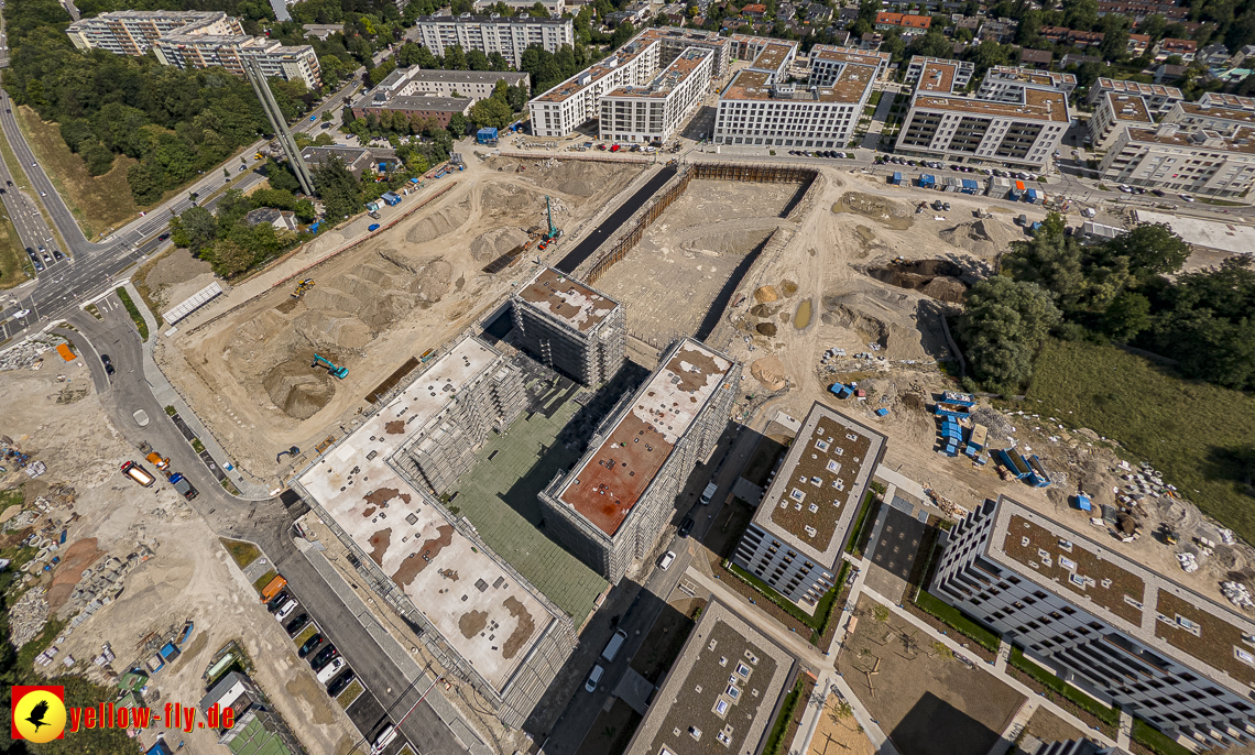 07.07.2023 - Baustelle Alexisqaurtier und Pandion Verde