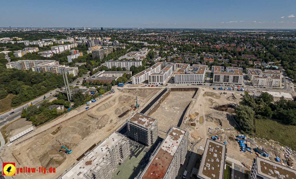 07.07.2023 - Baustelle Alexisqaurtier und Pandion Verde