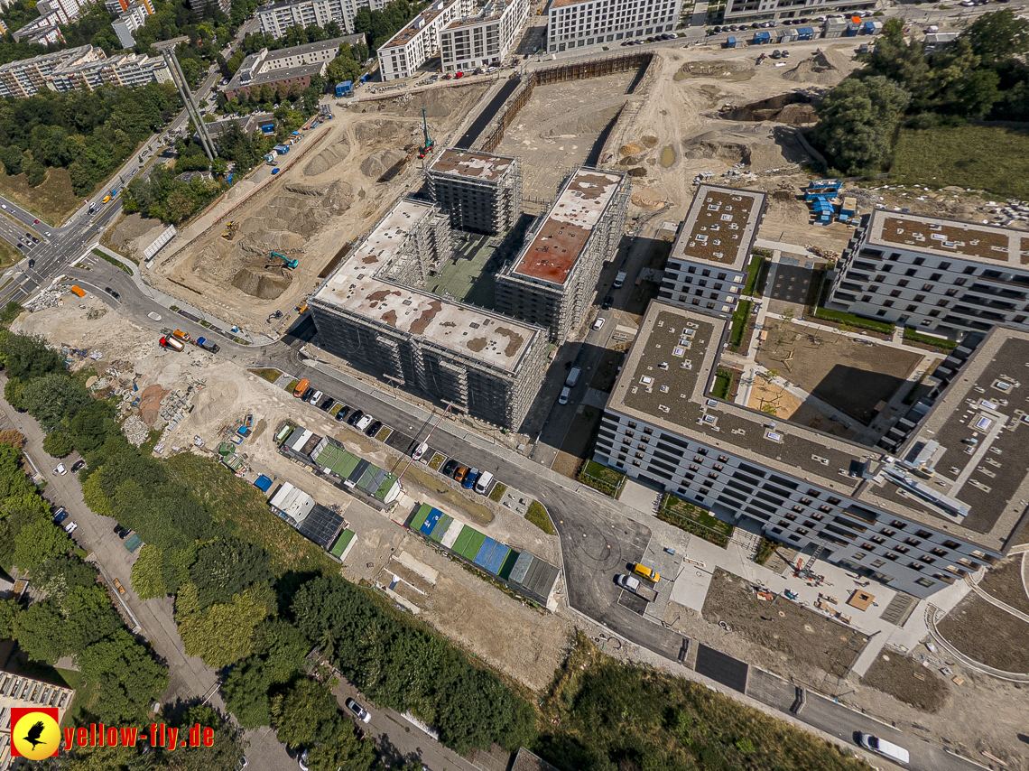 07.07.2023 - Baustelle Alexisqaurtier und Pandion Verde
