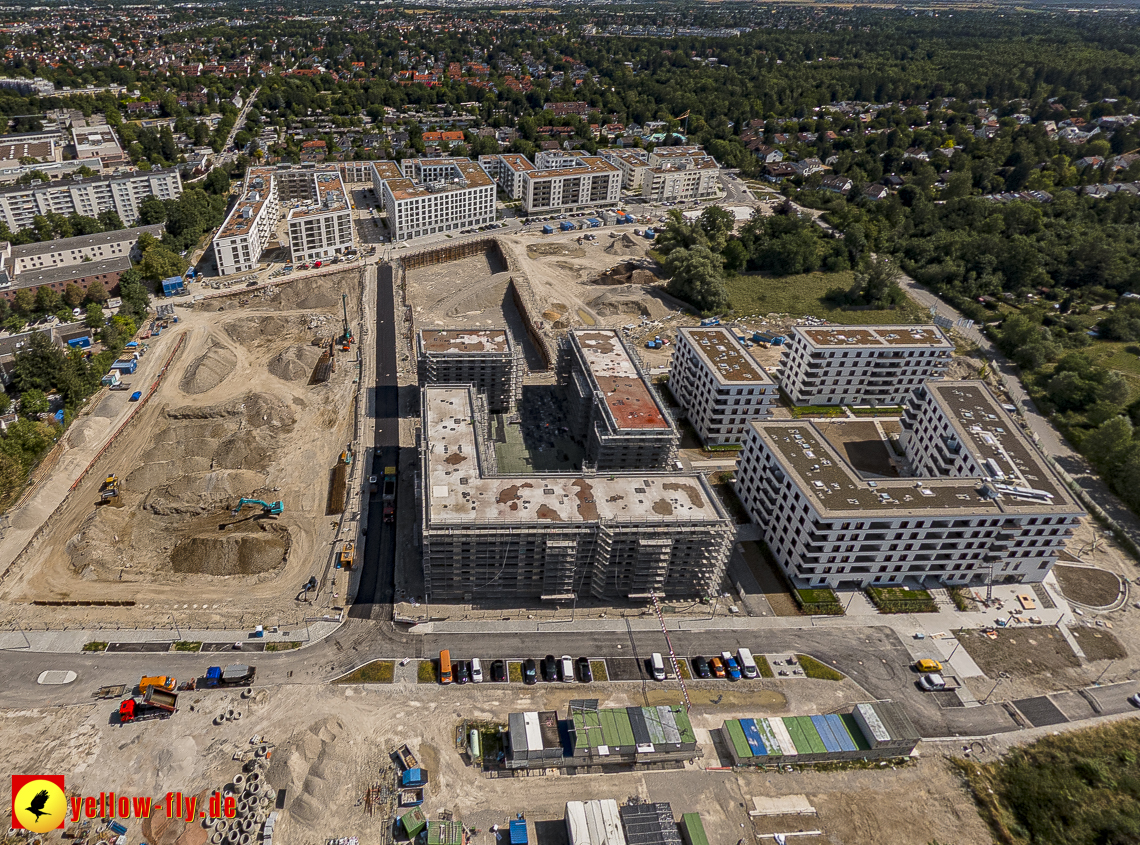 07.07.2023 - Baustelle Alexisqaurtier und Pandion Verde