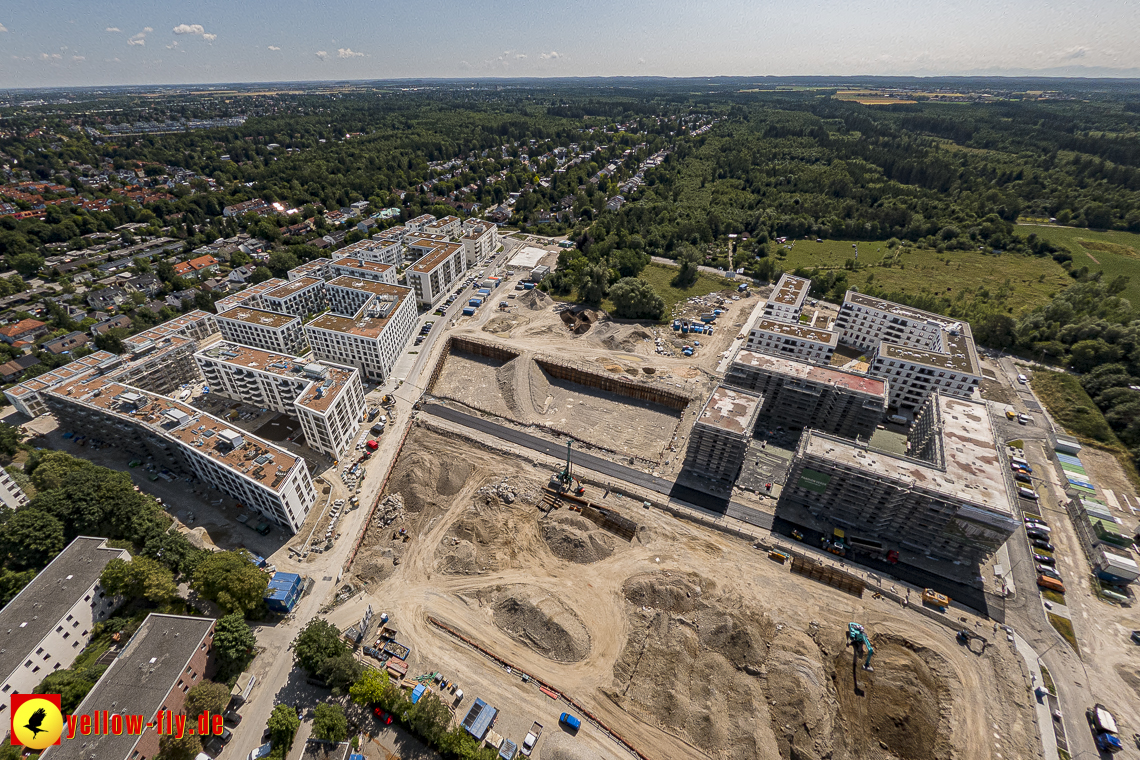 07.07.2023 - Baustelle Alexisqaurtier und Pandion Verde