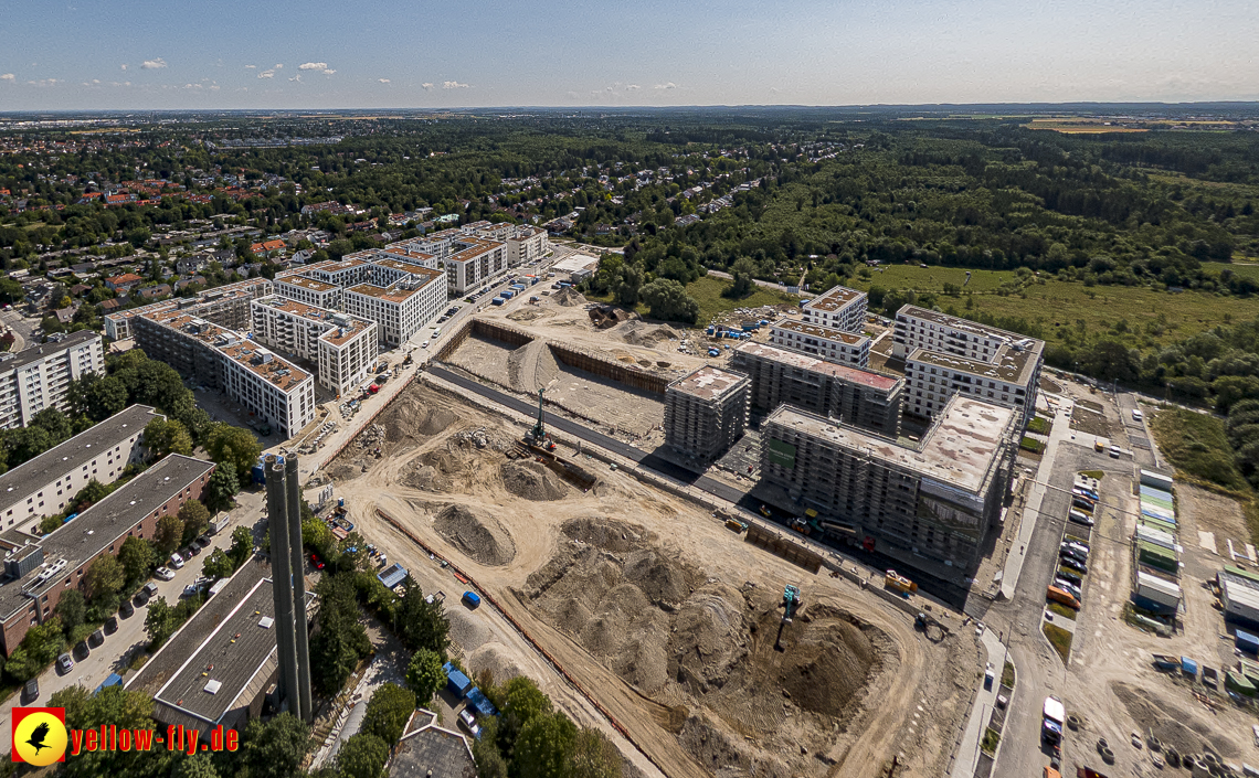 07.07.2023 - Baustelle Alexisqaurtier und Pandion Verde