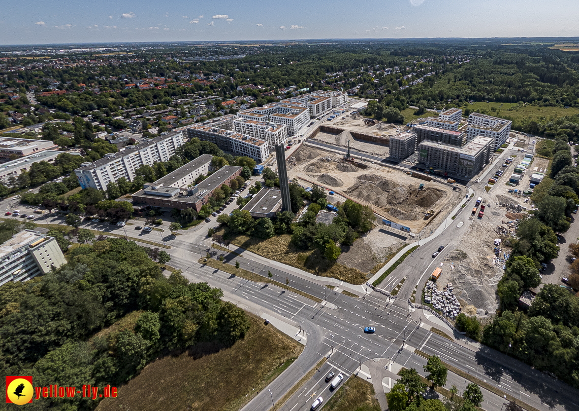 07.07.2023 - Baustelle Alexisqaurtier und Pandion Verde