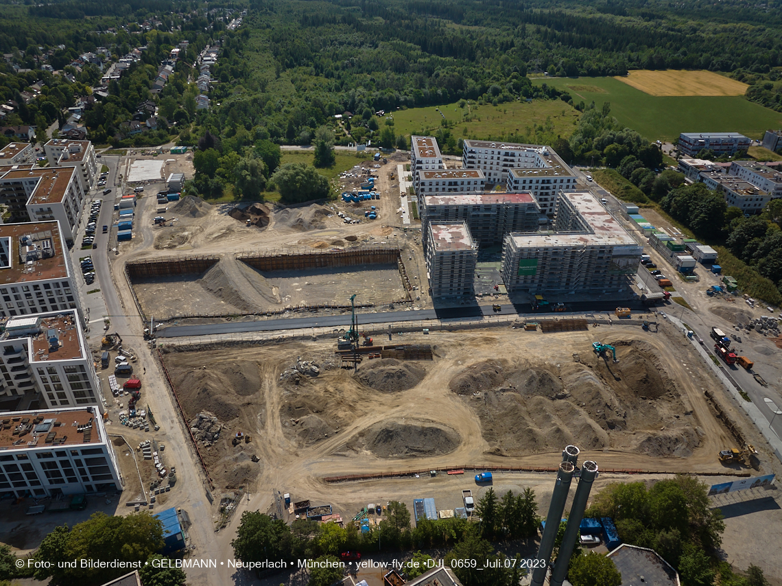 07.07.2023 - Baustelle Alexisquartier und Pandion Verde