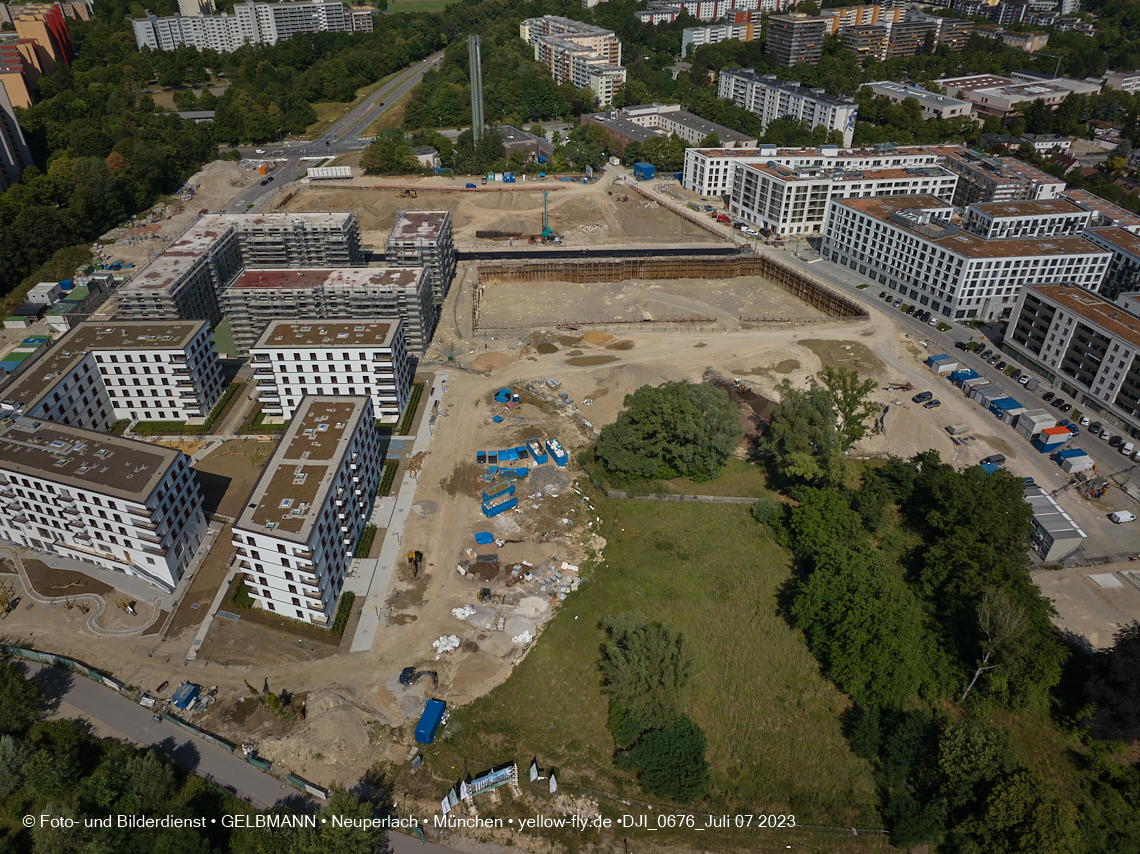 07.07.2023 - Baustelle Alexisquartier und Pandion Verde