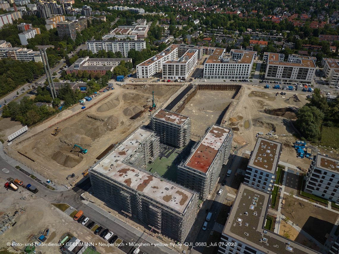 07.07.2023 - Baustelle Alexisquartier und Pandion Verde