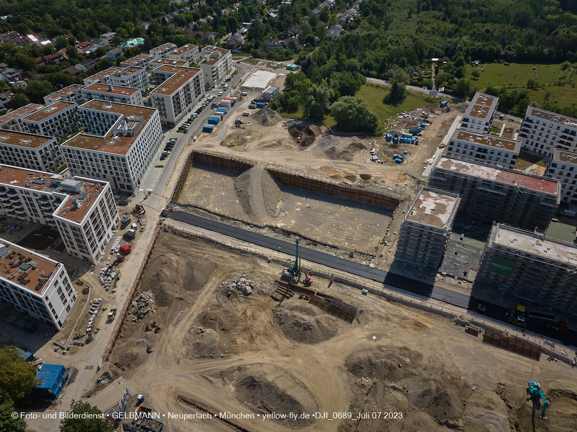07.07.2023 - Baustelle Alexisquartier und Pandion Verde