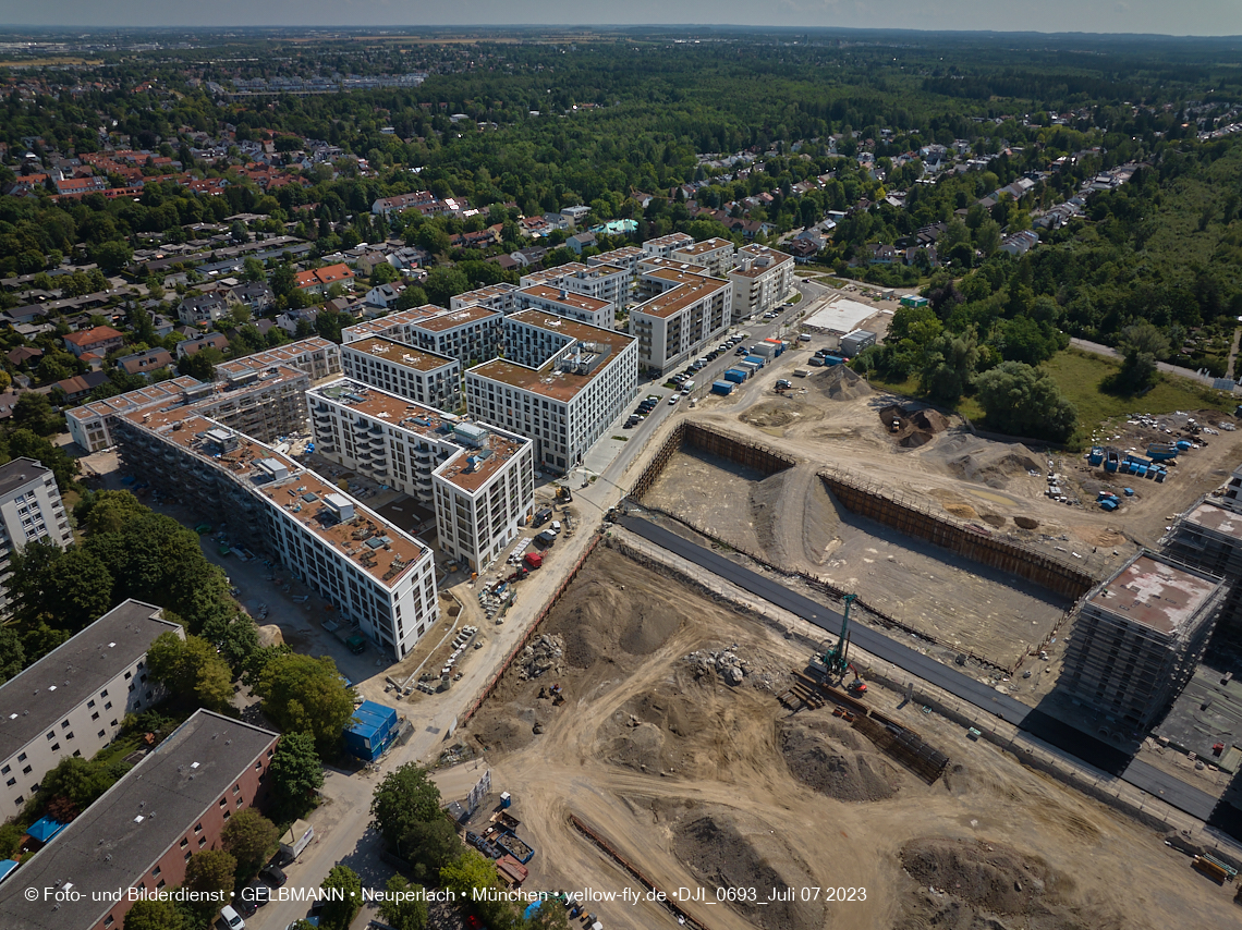 07.07.2023 - Baustelle Alexisquartier und Pandion Verde