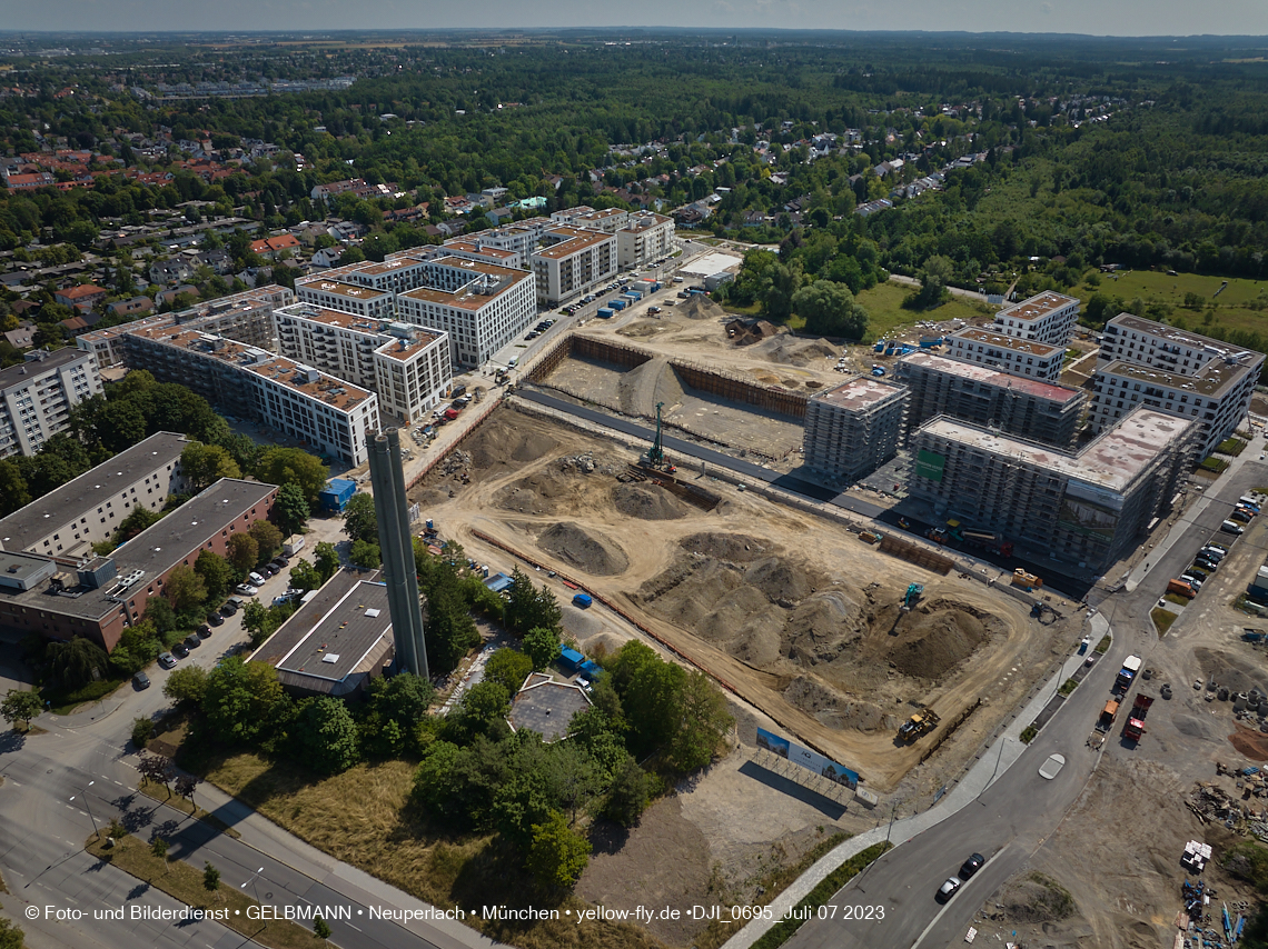 07.07.2023 - Baustelle Alexisquartier und Pandion Verde