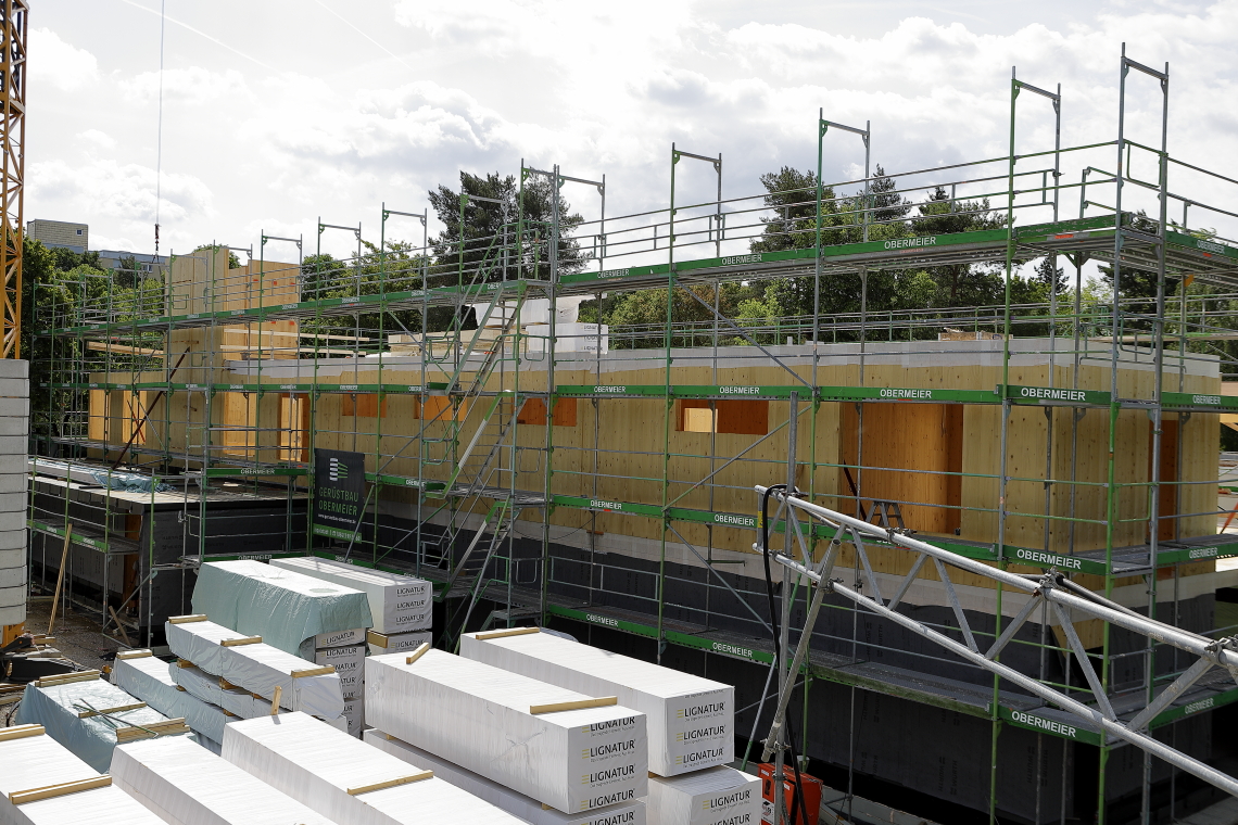 19.07.2023 - Baustelle Haus für Kinder in Neuperlach