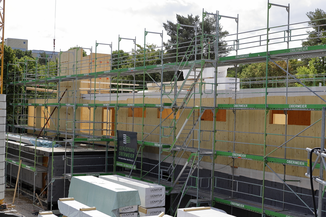 19.07.2023 - Baustelle Haus für Kinder in Neuperlach