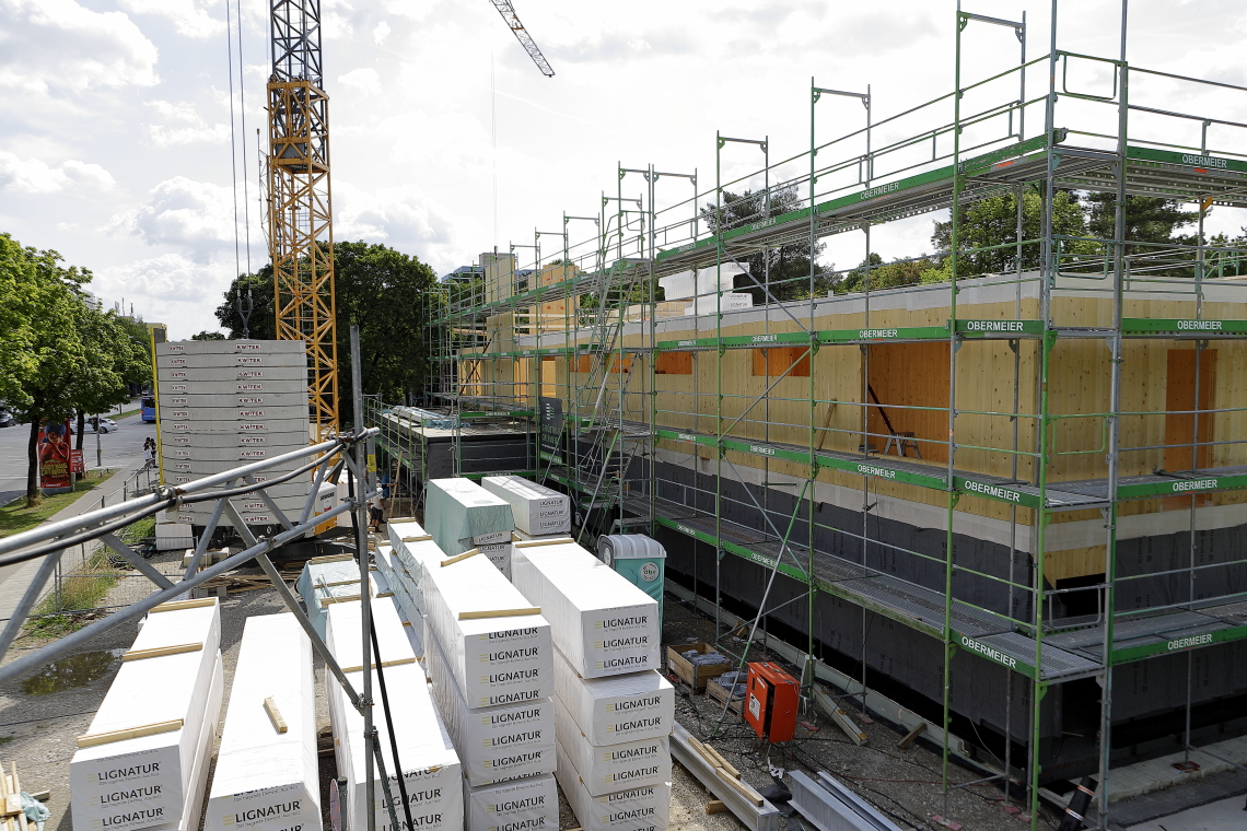 19.07.2023 - Baustelle Haus für Kinder in Neuperlach