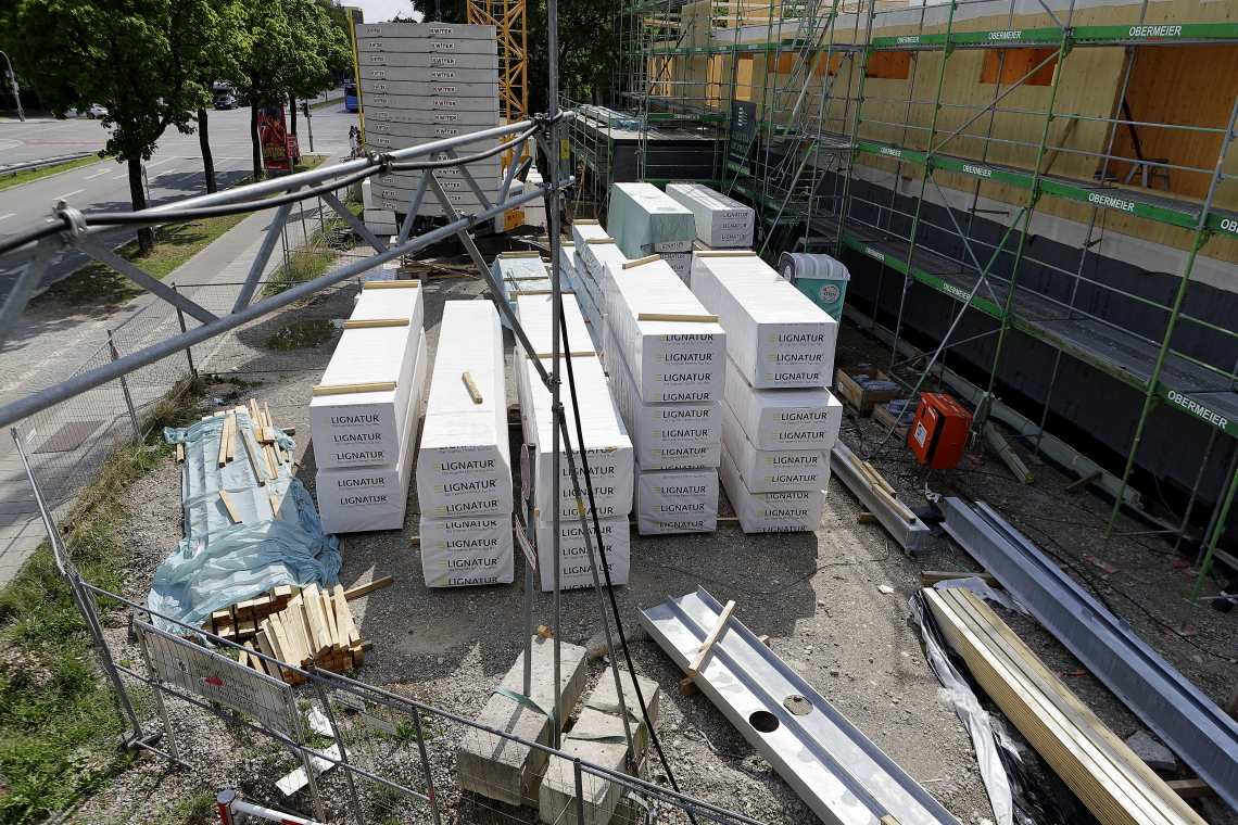 19.07.2023 - Baustelle Haus für Kinder in Neuperlach