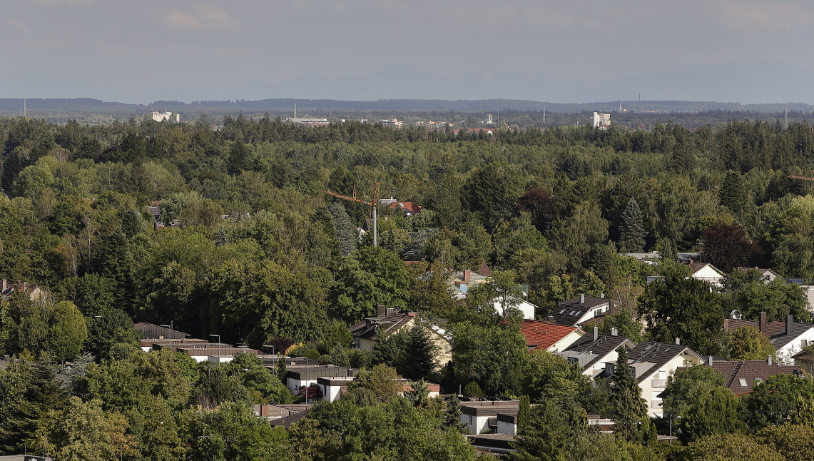 21.07.2023 - Blick von meiner Burg in Richtung Süden