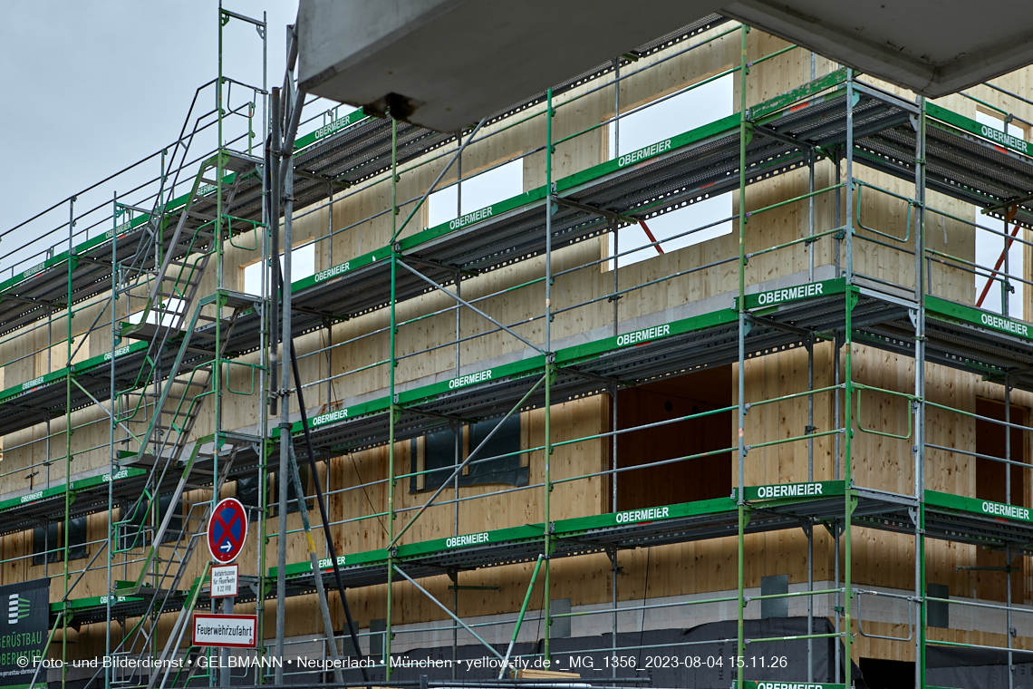 04.08.2023 - Neubau zum Haus für Kinder in Neuperlach