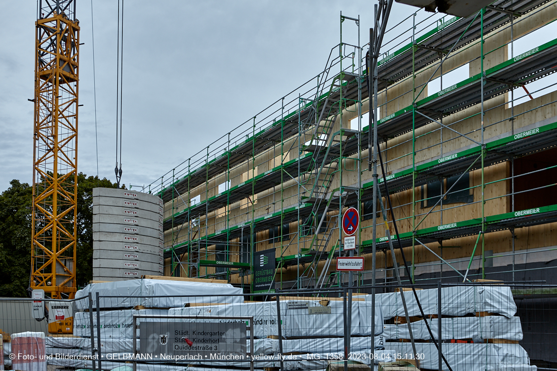 04.08.2023 - Neubau zum Haus für Kinder in Neuperlach