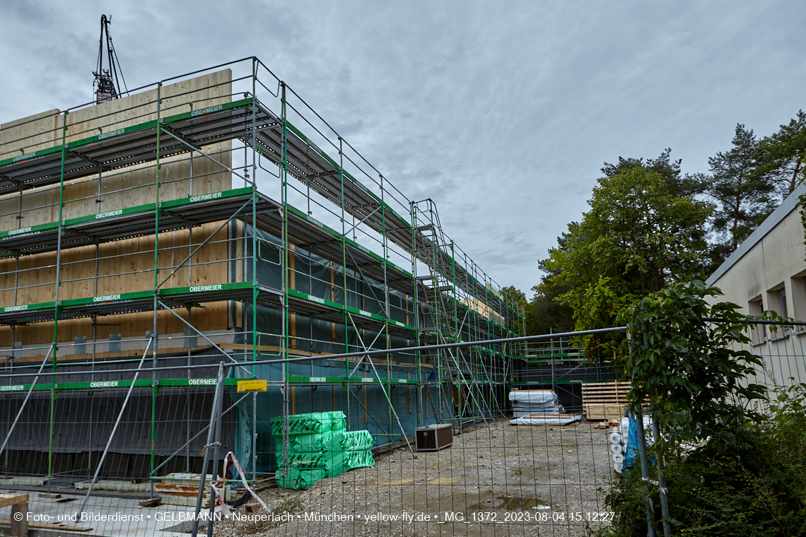 04.08.2023 - Neubau zum Haus für Kinder in Neuperlach