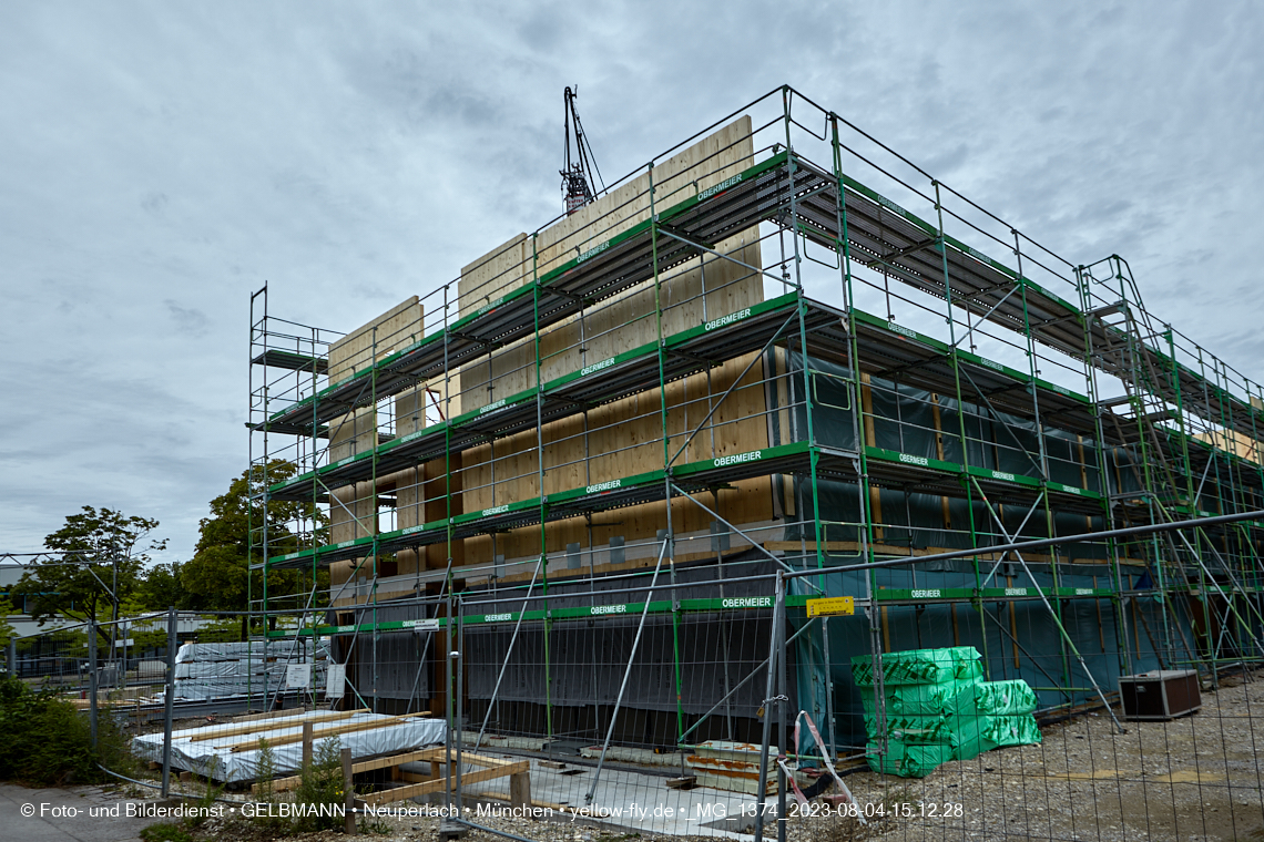 04.08.2023 - Neubau zum Haus für Kinder in Neuperlach