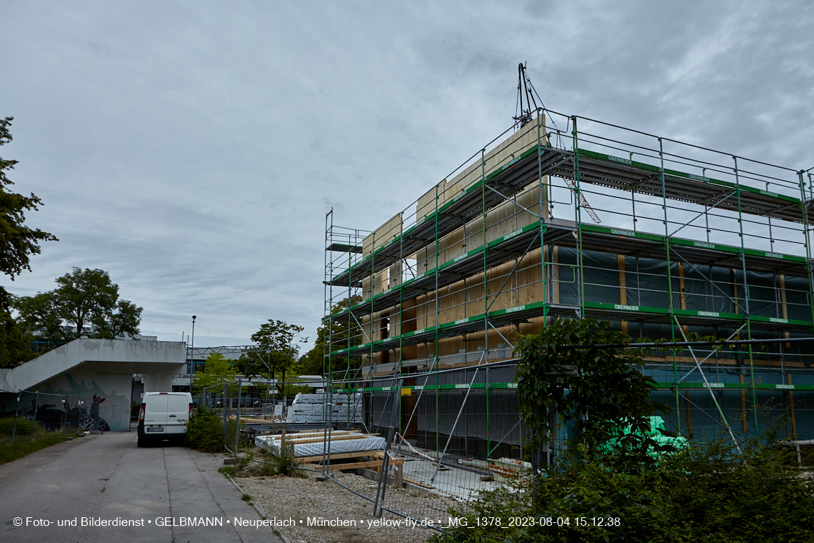 04.08.2023 - Neubau zum Haus für Kinder in Neuperlach