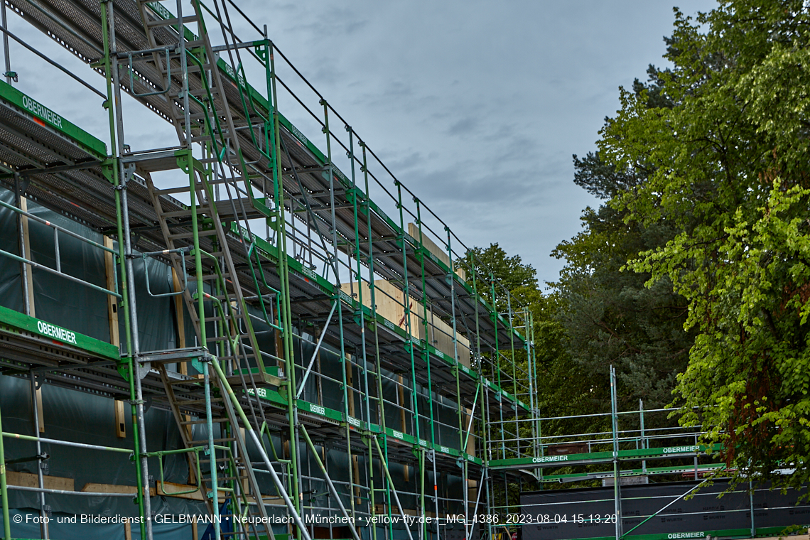 04.08.2023 - Neubau zum Haus für Kinder in Neuperlach