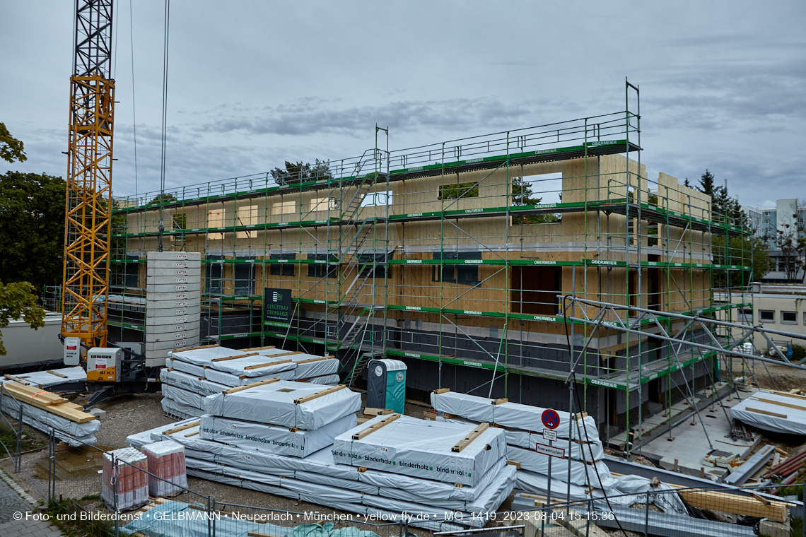 04.08.2023 - Neubau zum Haus für Kinder in Neuperlach