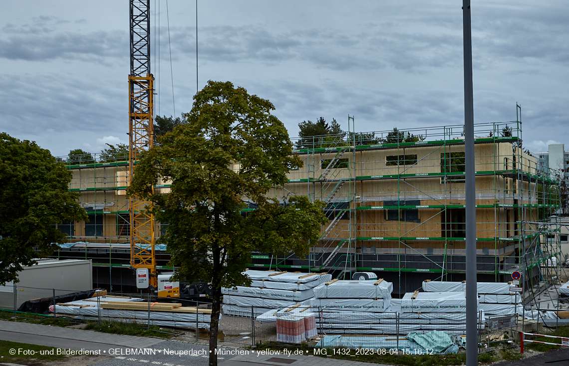 04.08.2023 - Neubau zum Haus für Kinder in Neuperlach