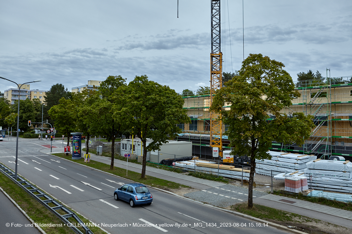 04.08.2023 - Neubau zum Haus für Kinder in Neuperlach