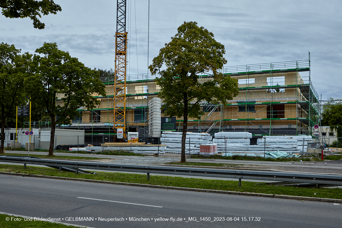 04.08.2023 - Neubau zum Haus für Kinder in Neuperlach