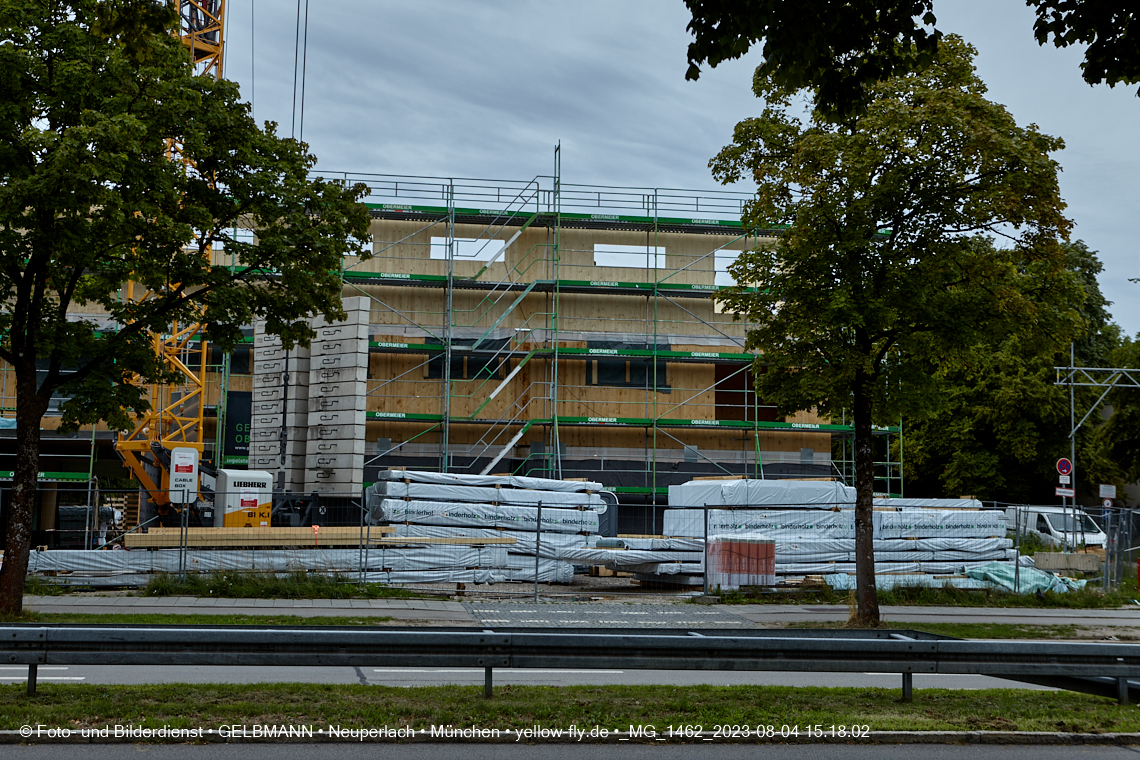 04.08.2023 - Neubau zum Haus für Kinder in Neuperlach