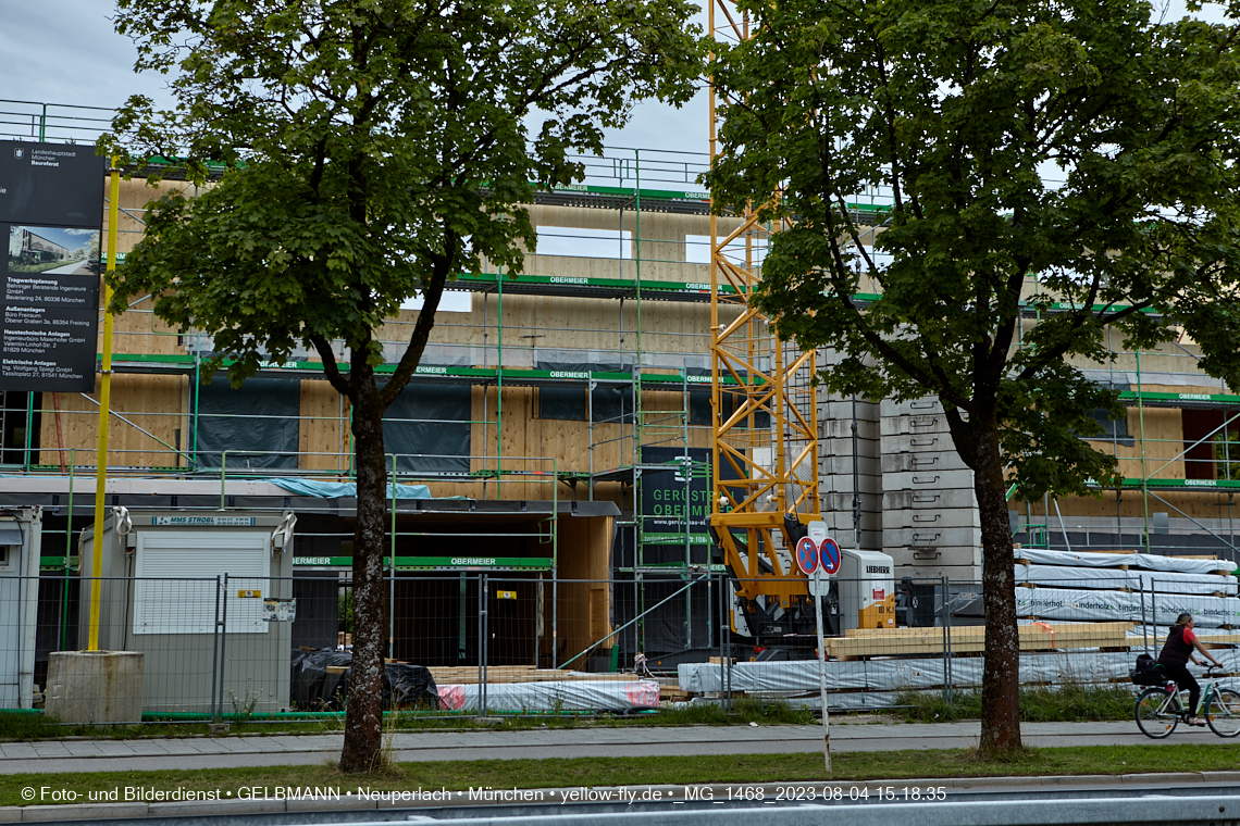04.08.2023 - Neubau zum Haus für Kinder in Neuperlach