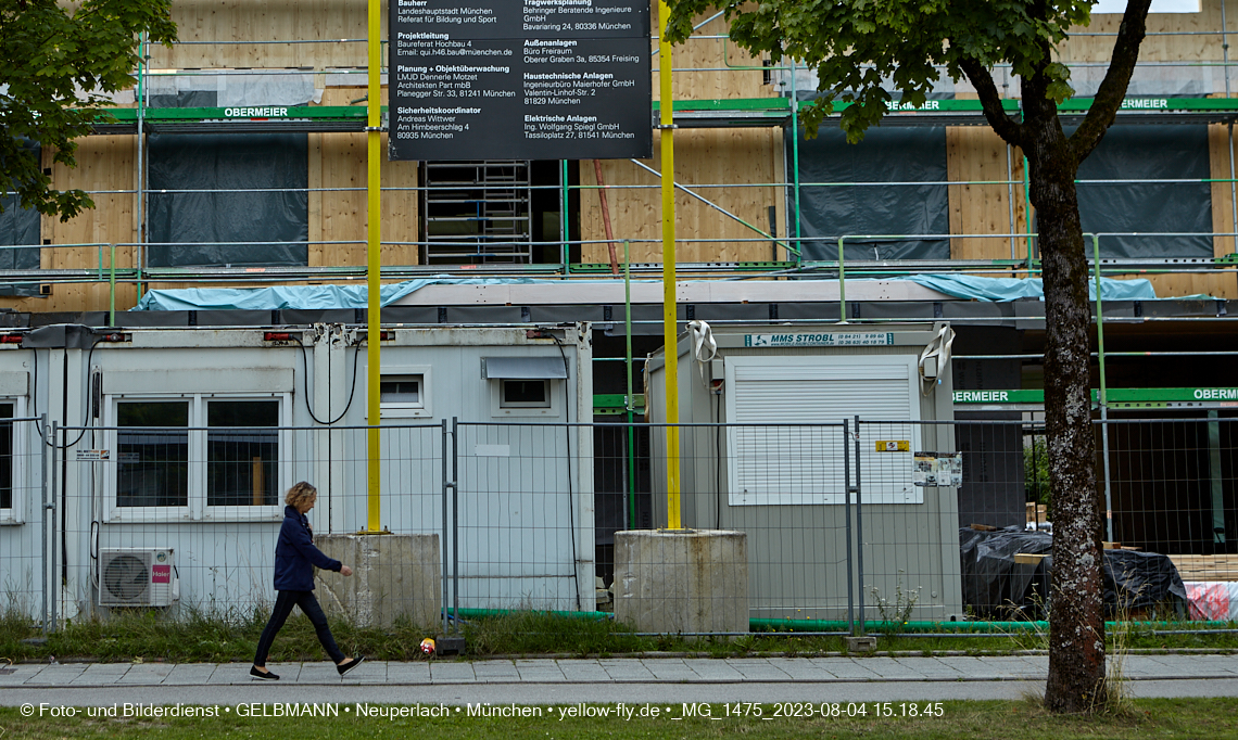 04.08.2023 - Neubau zum Haus für Kinder in Neuperlach