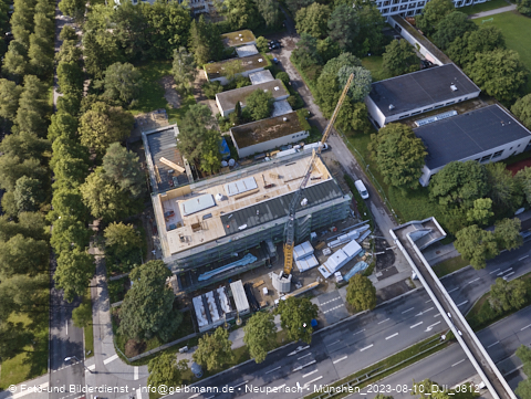 10.08.2023 - Marx-Zentrum, Studentenwohnheim, Wohnanlage Karl-Marx-Ring 52-62, KMR 53-57c Umgebung